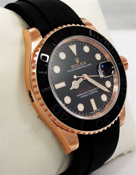 rolex yacht-master 18kt roségold|rose gold rolex yachtmaster 40mm.